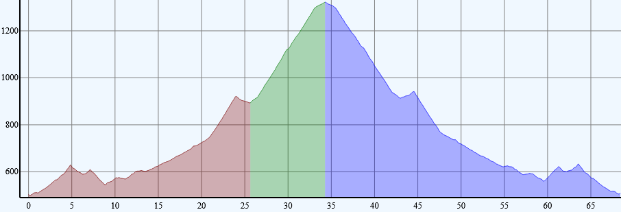 Tour Grimone (elevation profile)